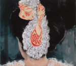 Z.T. 50 x 50 cm, mixed media / doek,2005